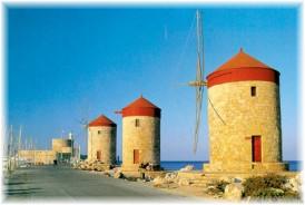 Three Stone Byzantine Windmills